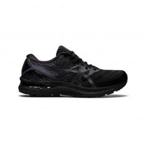 Black/Black Asics 1011B004.002 Gel-Nimbus 23 Running Shoes | GDQWH-4620
