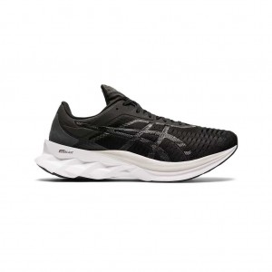Black/Carrier Grey Asics 1011A681.002 Novablast Running Shoes | CADYT-4273