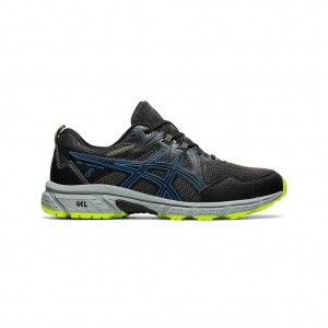 Black/Directoire Blue Asics 1011A824.003 Gel-Venture 8 Trail Running Shoes | ZPAWQ-4076