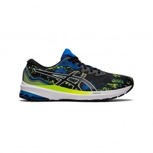 Black/Electric Blue Asics 1011B452.001 Gt-1000 11 Running Shoes | NVRAW-9268