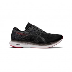 Black/Electric Red Asics 1011B017.003 Evoride 2 Running Shoes | ILRNS-3451