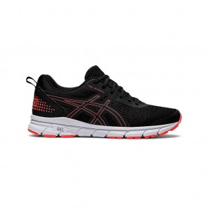 Black/Flash Coral Asics 1012A546.002 Gel-33 Running Shoes | WOJTH-3471