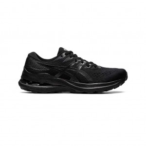 Black/Graphite Grey Asics 1011B188.001 Gel-Kayano 28 (2E) Running Shoes | FNWIK-7651