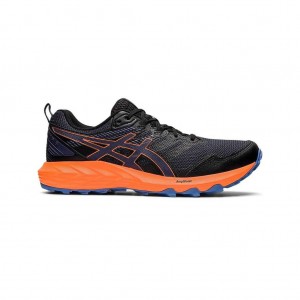 Black/Indigo Fog Asics 1011B050.006 Gel-Sonoma 6 Trail Running Shoes | SWJLX-8549