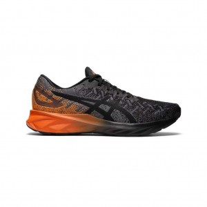 Black/Marigold Orange Asics 1011A819.003 Dynablast Running Shoes | IYLCZ-8917