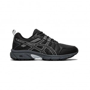 Black/Piedmont Grey Asics 1012A476.002 Gel-Venture 7 Running Shoes | RFIVG-3127