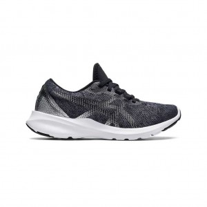 Black/Pure Silver Asics 1012B038.006 Versablast MX Running Shoes | CPHGY-7364