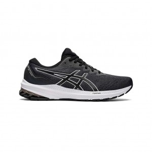 Black/White Asics 1011B354.001 Gt-1000 11 Running Shoes | FGSHX-2589