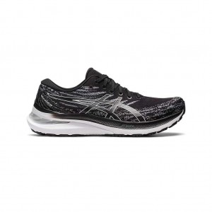 Black/White Asics 1011B471.002 Gel-Kayano 29 Extra Wide Running Shoes | YVUAN-7564