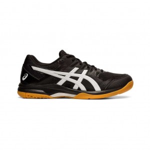 Black/White Asics 1071A030.001 Gel-Rocket 9 Volleyball Shoes | MCSAE-5869