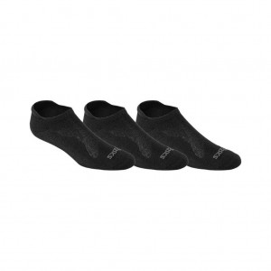 Black Asics ZK2361.90 Cushion Low Cut (3 Pack) Socks | EHQJS-8740