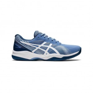 Blue Harmony/White Asics 1041A192.406 Gel-Game 8 Tennis Shoes | LRFNG-8409