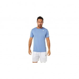 Blue Harmony Asics 2041A136.403 Short Sleeve Tee T-Shirts & Tops | KAYRG-3904
