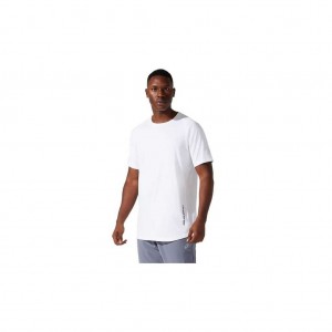 Brilliant White Asics 2031B947.100 Smsb Training Short Sleeve Top T-Shirts & Tops | DMBVL-5348