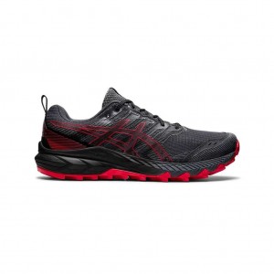 Carrier Grey/Electric Red Asics 1011B030.021 Gel-Trabuco 9 Trail Running Shoes | GFWUX-9068