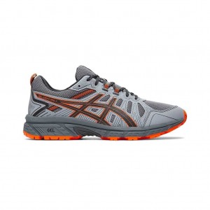 Carrier Grey/Habenero Asics 1011A560.023 Gel-Venture 7 Trail Running Shoes | YHDMO-9574