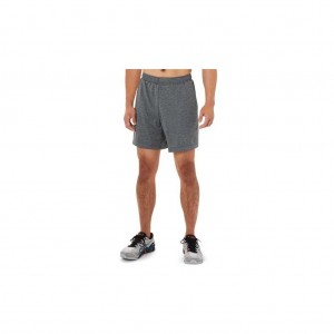 Carrier Grey Heather Asics 2031C750.021 7in Shorts Shorts | CGFPT-9630