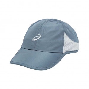 Dark Grey/Light Grey Asics ZC2380.0714 Mad Dash Cap Hats & Headwear | OXRJN-5914