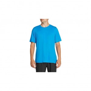 Directoire Blue Asics 2011A620.422 Short Sleeve Heather Tech Top T-Shirts & Tops | DYWRA-7569