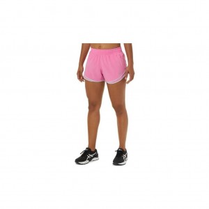 Dragon Fruit/Piedmont Grey Asics 2012B536.691 Pr Lyte 2.5in Run Short Shorts & Pants | TVUPB-2763