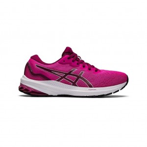 Dried Berry/Pink Glo Asics 1012B197.600 Gt-1000 11 Running Shoes | MGDZY-7632