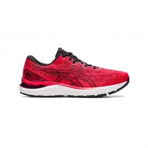 Electric Red/Black Asics 1011B012.607 Gel-Cumulus 23 Running Shoes | DHWSK-2948