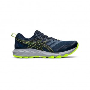 French Blue/Black Asics 1011B050.411 Gel-Sonoma 6 Trail Running Shoes | VTNQI-4587