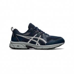 French Blue/Pure Silver Asics 1011A824.404 Gel-Venture 8 Trail Running Shoes | HBUQA-7194