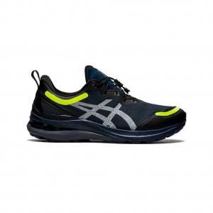 French Blue/Safety Yellow Asics 1011B309.400 Gel-Kayano 28 AWL Running Shoes | NCHFQ-4305