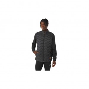 Graphite Grey/Amber Asics 2031B909.025 M Reverse Ins Vest Jackets & Outerwear | YWCSZ-2374