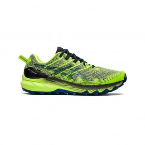 Hazard Green/Black Asics 1011B329.300 Gel-Trabuco 10 Trail Running Shoes | NVDQL-4982