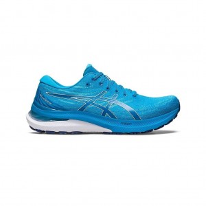 Island Blue/White Asics 1011B470.402 Gel-Kayano 29 Wide Running Shoes | FBXDV-1690
