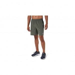 Mantle Green Htr/Perf Black Asics 2011A617.304 7in PR Lyte Short Shorts | FHRIW-6329