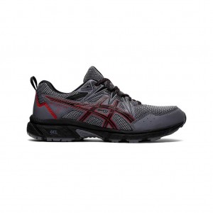 Metropolis/Black Asics 1011B395.020 Gel-Venture 8 (4E) Trail Running Shoes | EFOVQ-3960