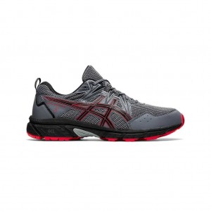 Metropolis/Classic Red Asics 1011A826.020 Gel-Venture 8 (4E) Trail Running Shoes | MIQGZ-4753