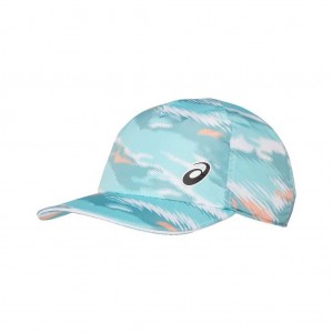 Misty Pine Asics 3043A068.300 Graphic Pf Cap Hats & Headwear | NSJAT-5243