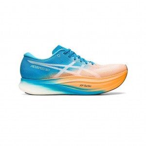 Orange Pop/Island Blue Asics 1013A115.800 Metaspeed Sky+ Running Shoes | LHMWV-3579