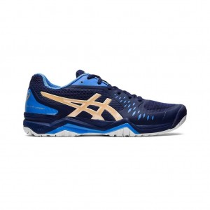 Peacoat/Champagne Asics 1041A045.401 Gel-Challenger 12 Tennis Shoes | ANZFT-1382