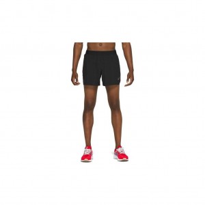 Performance Black Asics 2011A769.001 Road 5in Short Shorts | SYXOK-7195