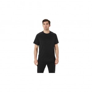 Performance Black Asics 2031D032.001 Active Short Sleeve Top T-Shirts & Tops | GZNDE-9251