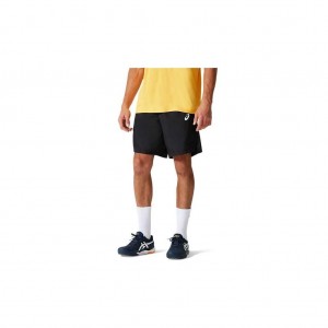 Performance Black Asics 2041A176.001 Court 9in Short Shorts | PYSGL-3267
