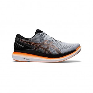 Piedmont Grey/Black Asics 1011B016.020 Glideride 2 Running Shoes | GXBFC-4862