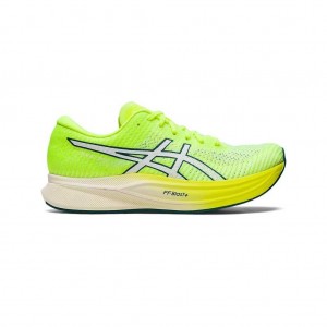 Safety Yellow/White Asics 1012B274.750 Magic Speed 2 Running Shoes | EJGTC-6793