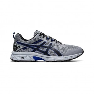 Sheet Rock/Asics Blue Asics 1011A891.020 Gel-Venture 7 Mx (4E) Trail Running Shoes | XBQYH-6904