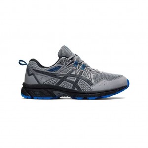Sheet Rock/Electric Blue Asics 1011A824.028 Gel-Venture 8 Trail Running Shoes | JELGC-0895