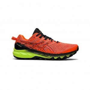 Shocking Orange/Black Asics 1011B329.800 Gel-Trabuco 10 Trail Running Shoes | JORFQ-0821