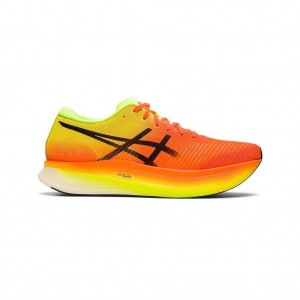 Shocking Orange/Black Asics 1012B069.800 Metaspeed Sky Running Shoes | XTIGJ-3274