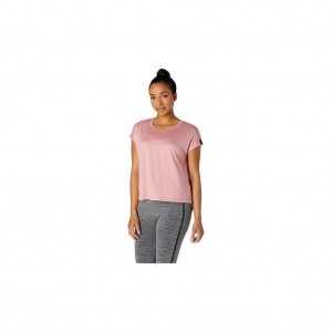 Smokey Rose Asics 2032C113.701 Short Sleeve Top T-Shirts & Tops | LWIVT-7491