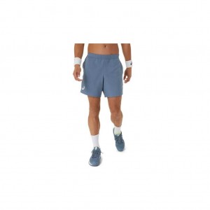 Steel Blue Asics 2041A247.405 Match 7in Short Shorts | RPEKA-2378