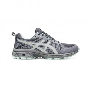 Steel Grey/Glacier Grey Asics 1012B110.020 Gel-Venture 7 (D) Trail Running Shoes | OBFGY-2678